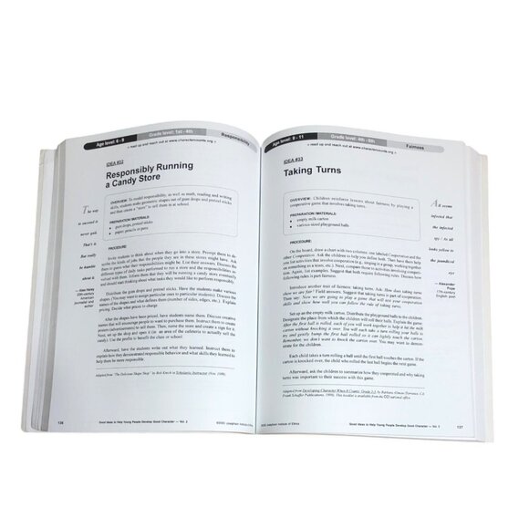 Good Ideas Vol 2 To Help Young People Develop Good Character Josephson Institute - Picture 6 of 9